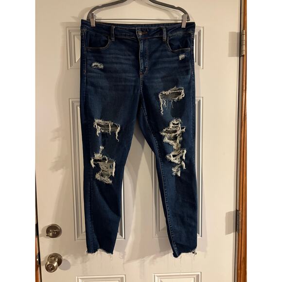American Eagle Outfitters Denim - Women’s American Eagle high-rise jegging size 18